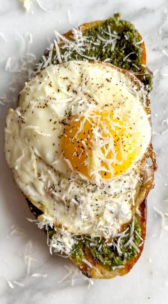 Pesto Fried Eggs Recipe, Food Network Kitchen