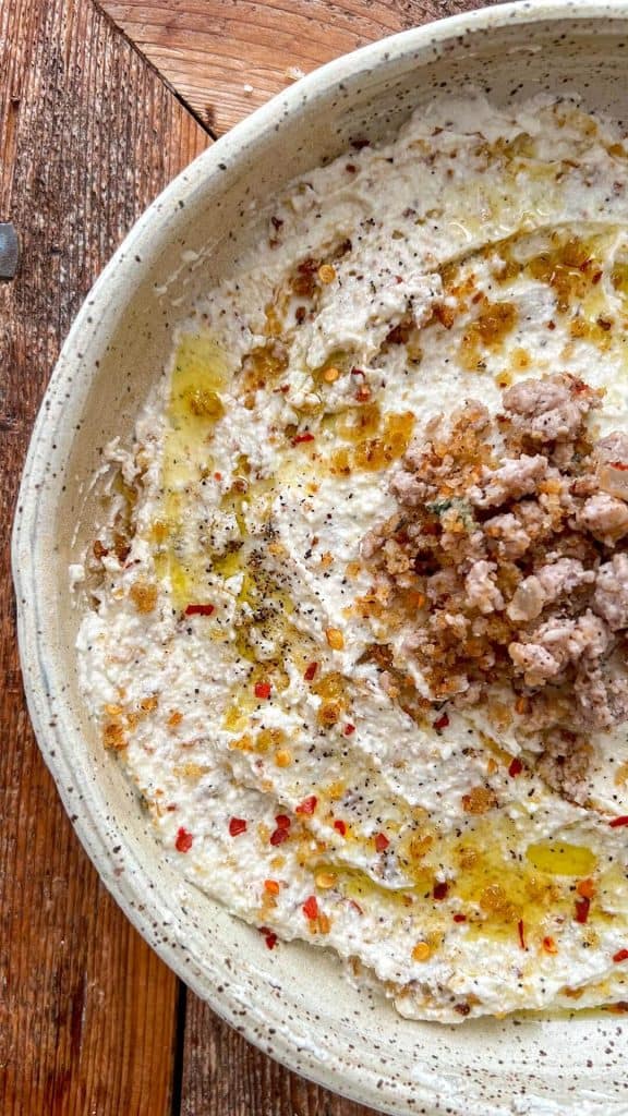 Hot Honey Whipped Feta