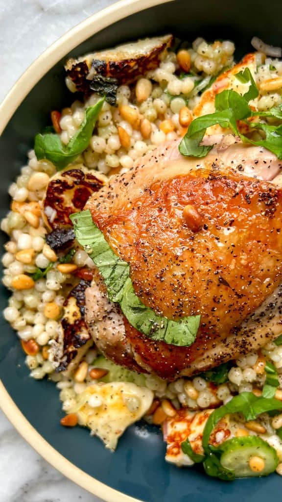 Pearl Couscous Chicken