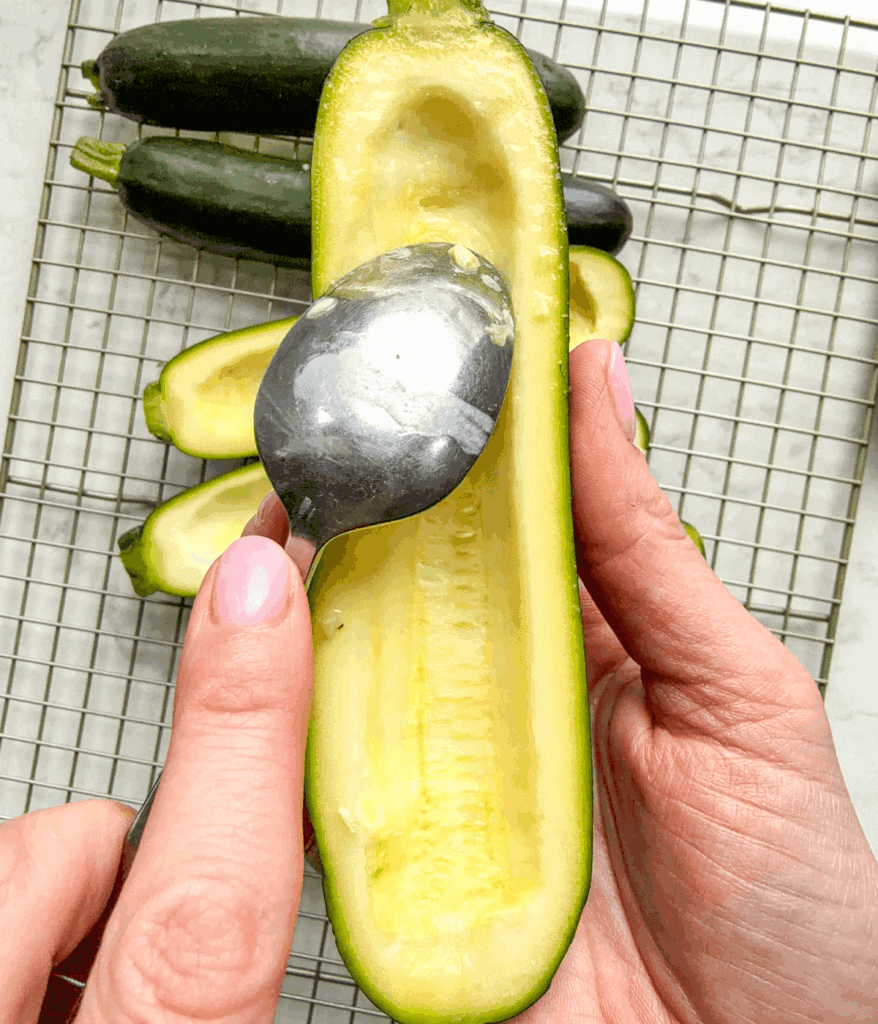 zucchinis for stuffed zucchini 