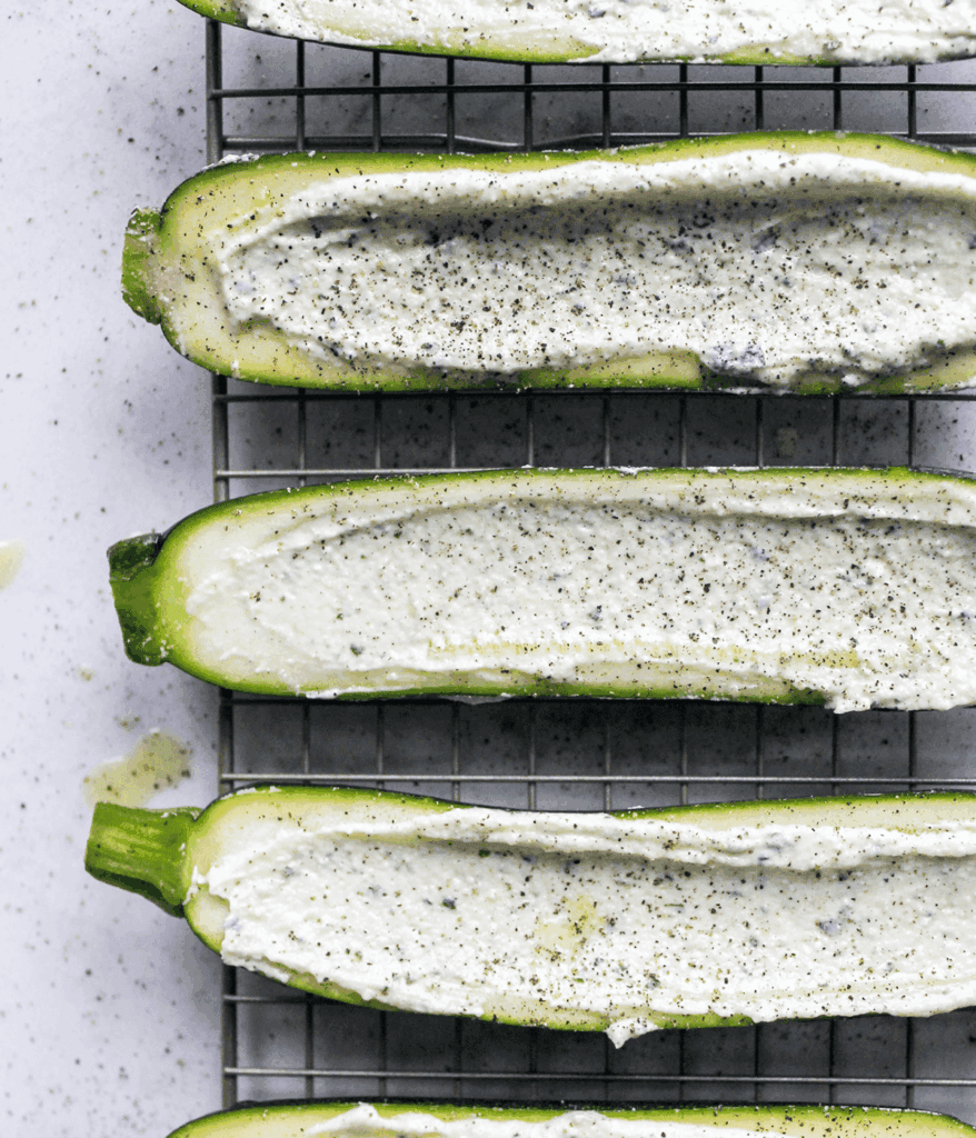zucchini for stuffed zucchini