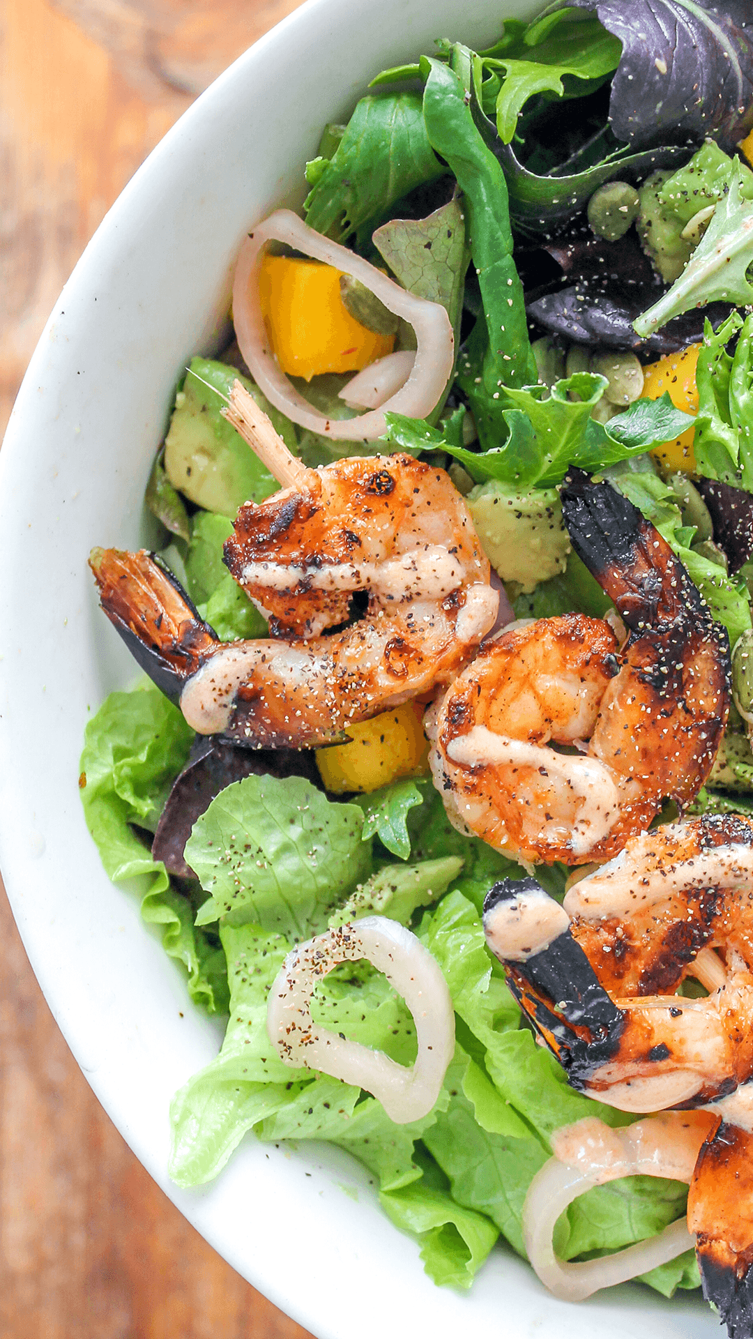 mango avocado shrimp salad