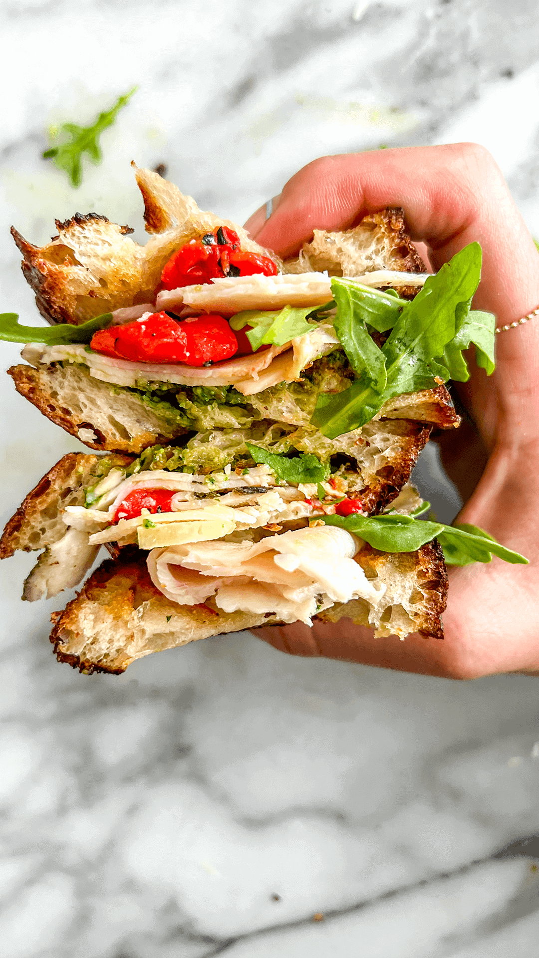 Turkey pesto