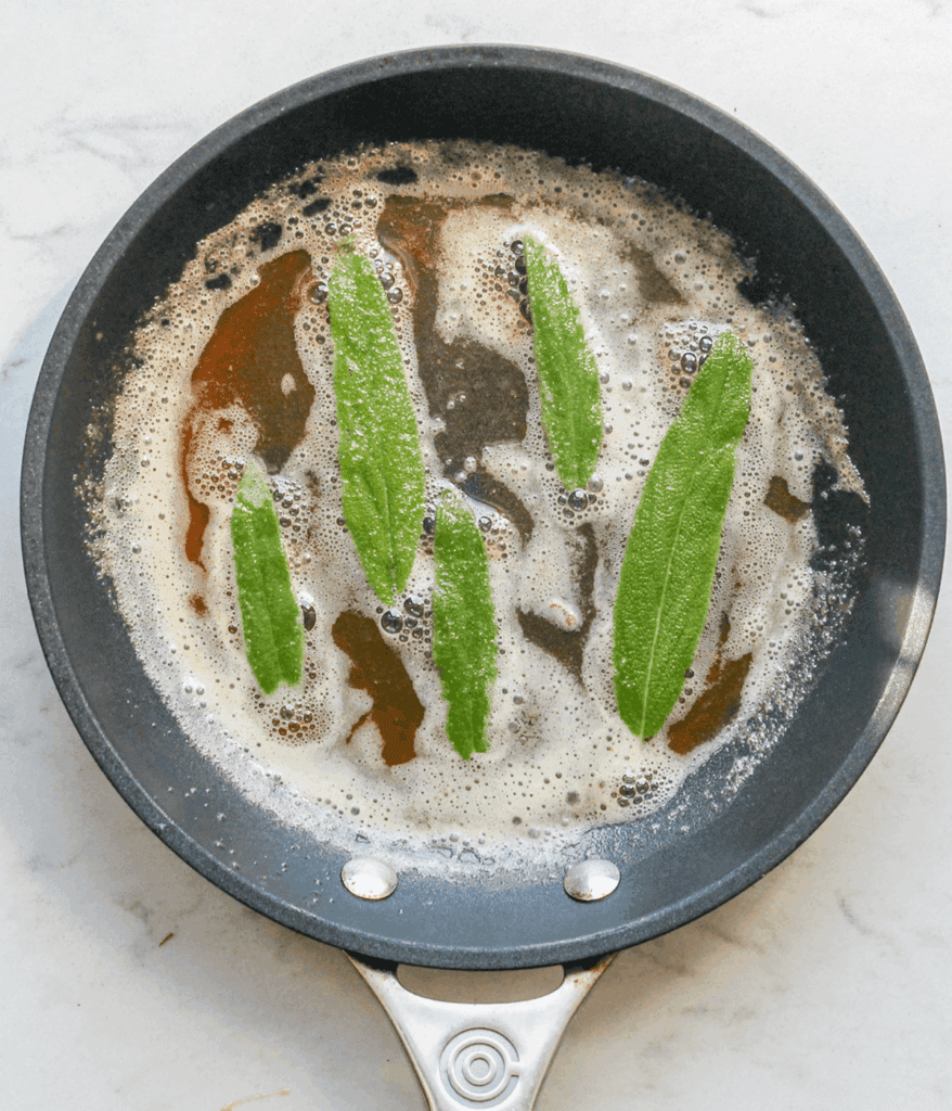 brown butter sage for baked brie & goat
