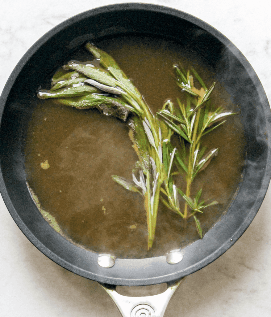 herbs for Wild Rice Salad with Kale