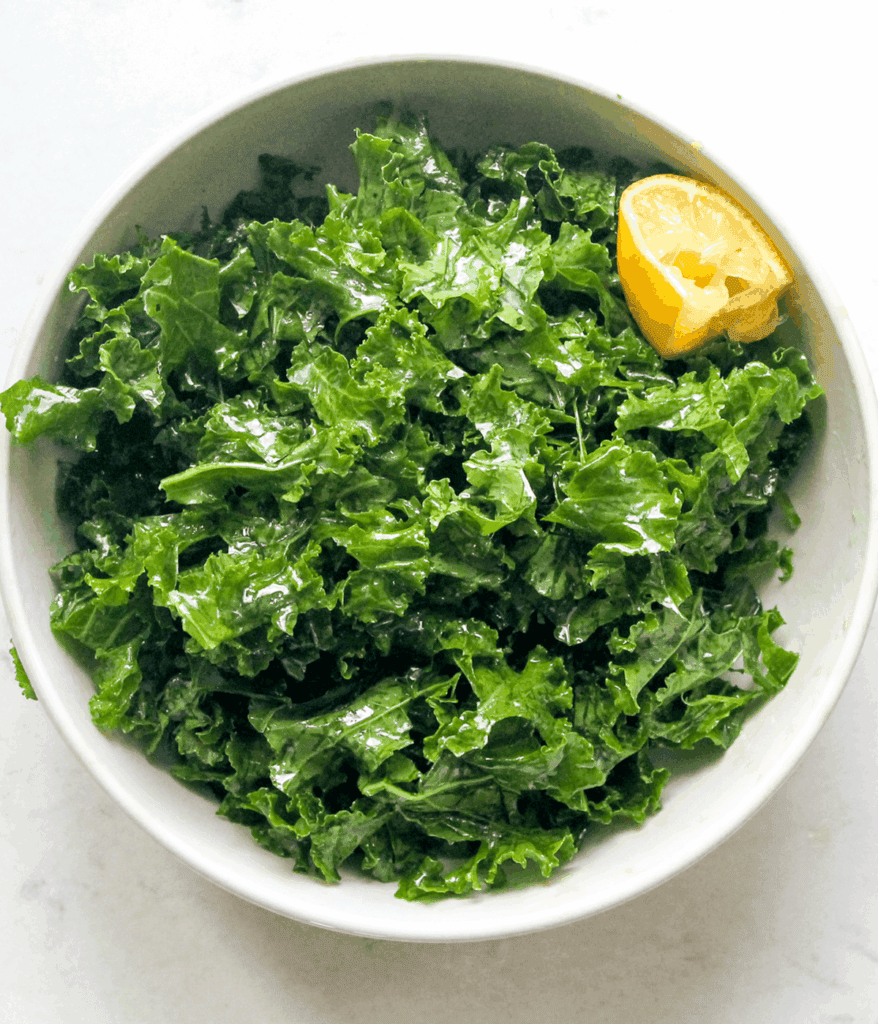 kale for Wild Rice Salad with Kale