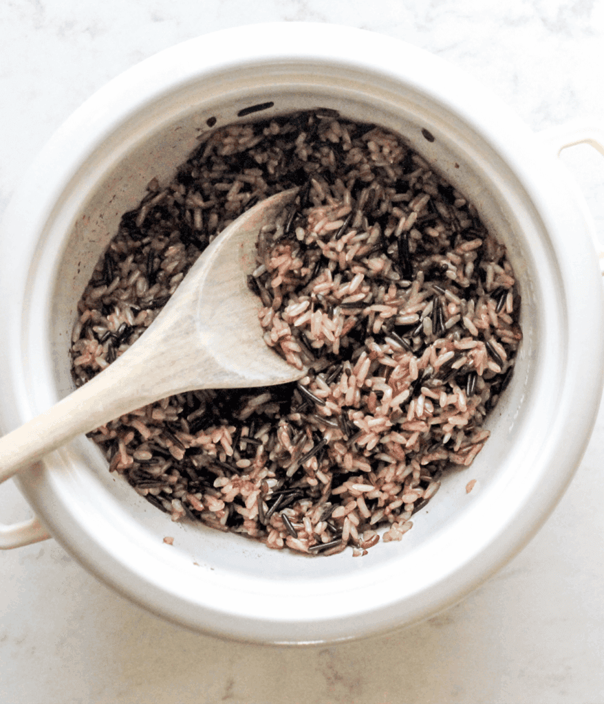 rice for Wild Rice Salad with Kale