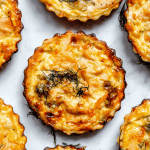 salmon and leek quiche