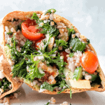Mediterranean Style Chicken Pitas