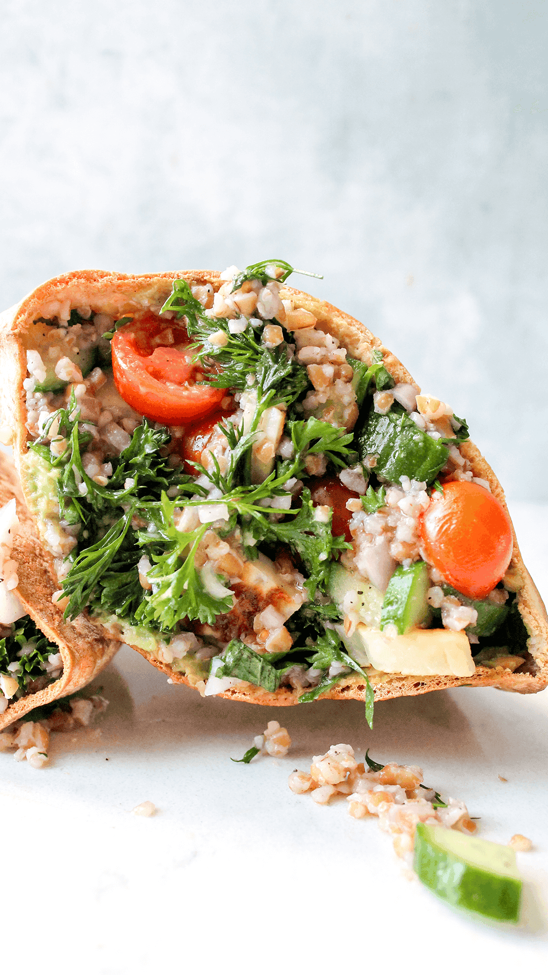 Mediterranean Style Chicken Pitas