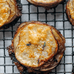 French onion potato stacks
