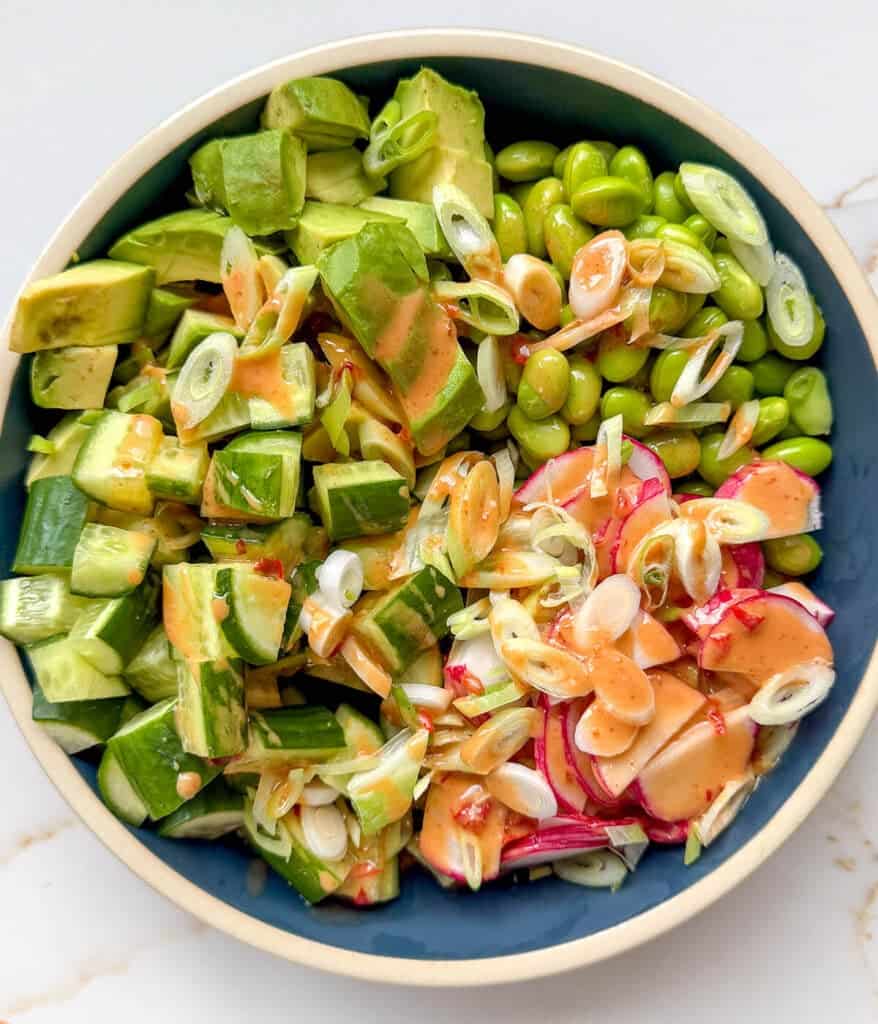 base for salmon crispy rice bowls