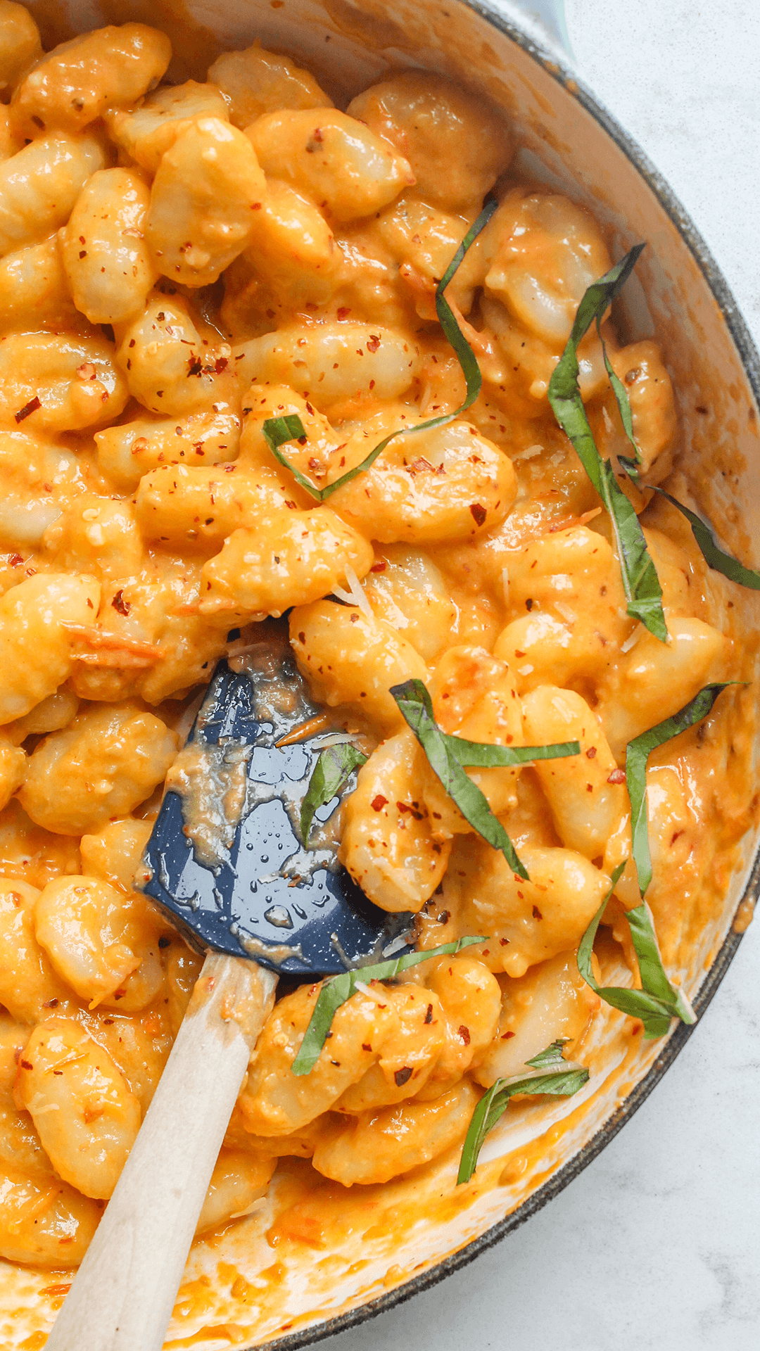 bowl of Spicy Confit Tomato Garlic Butter Pasta 1