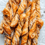 jam and goat cheese puff pastry twists from above