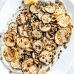 plate of Zucchini dip