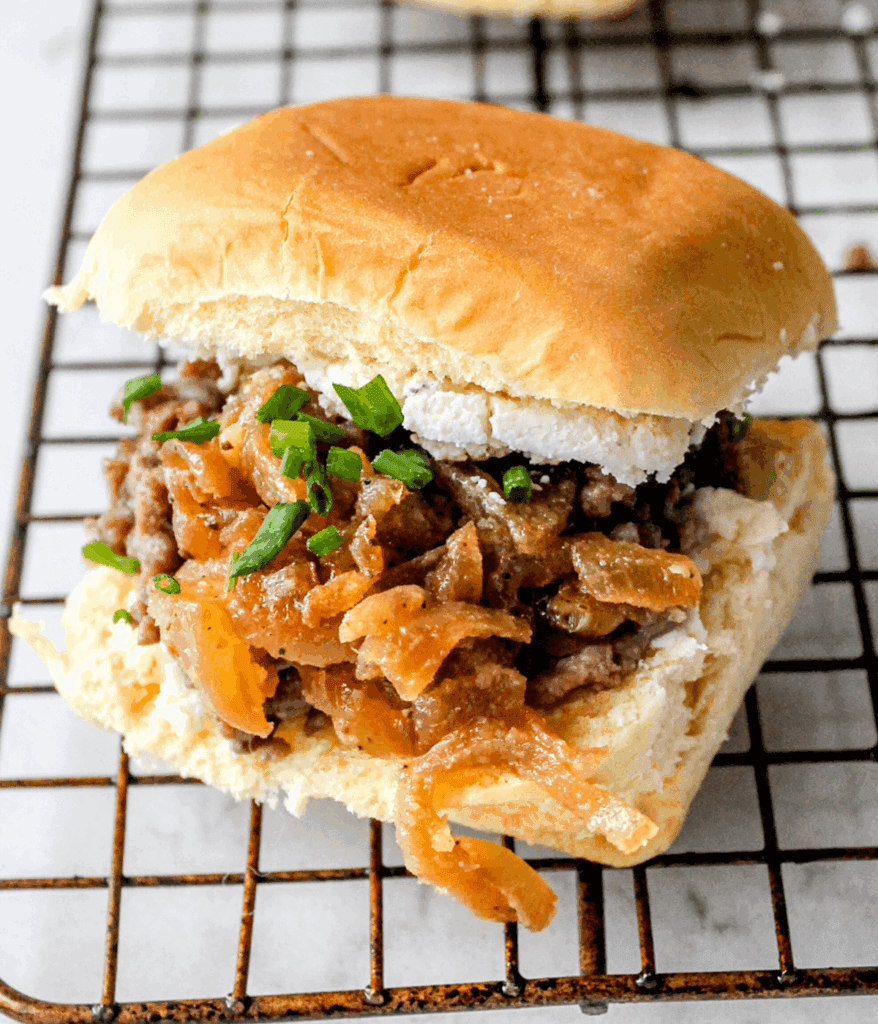 french onion beef sliders