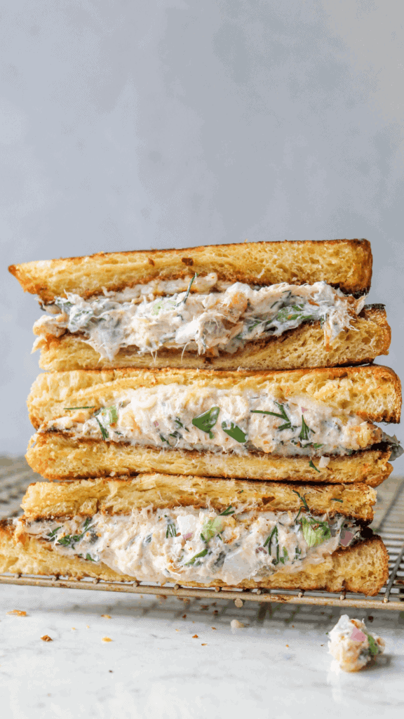 smoky salmon melt