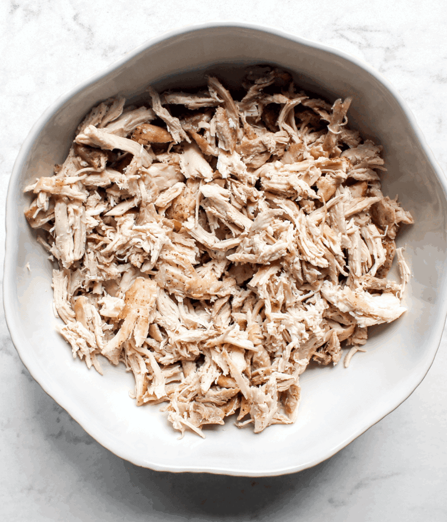 pulled chicken for tarragon lemon chicken salad
