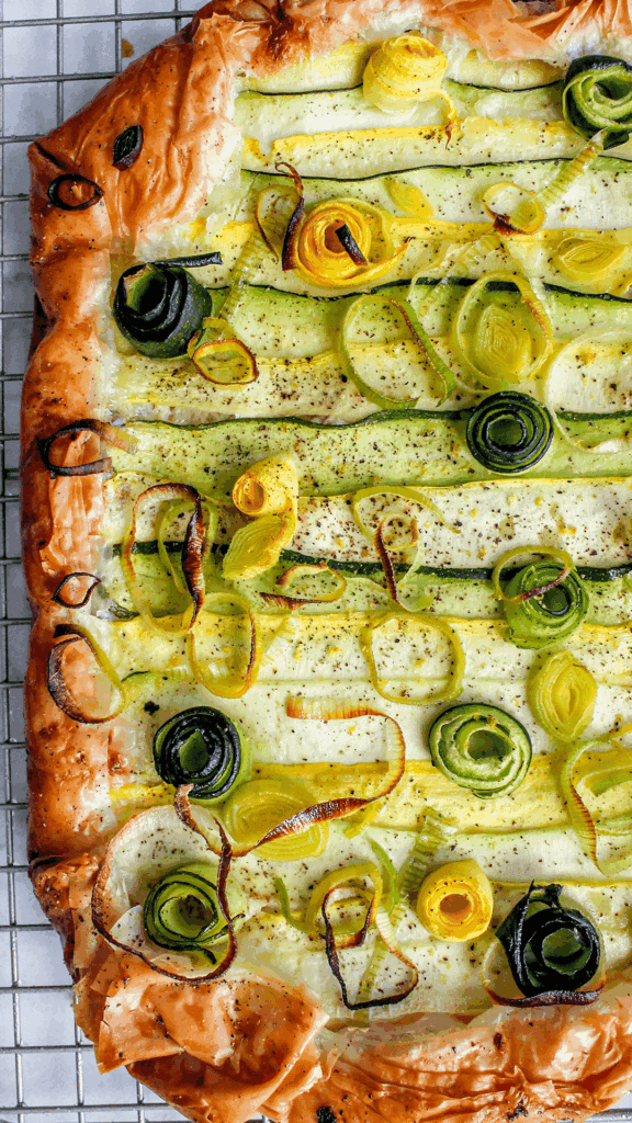 zucchini tart