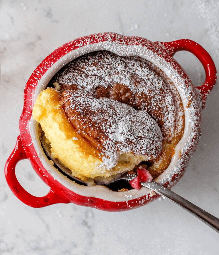 cocotte lemon pudding cake