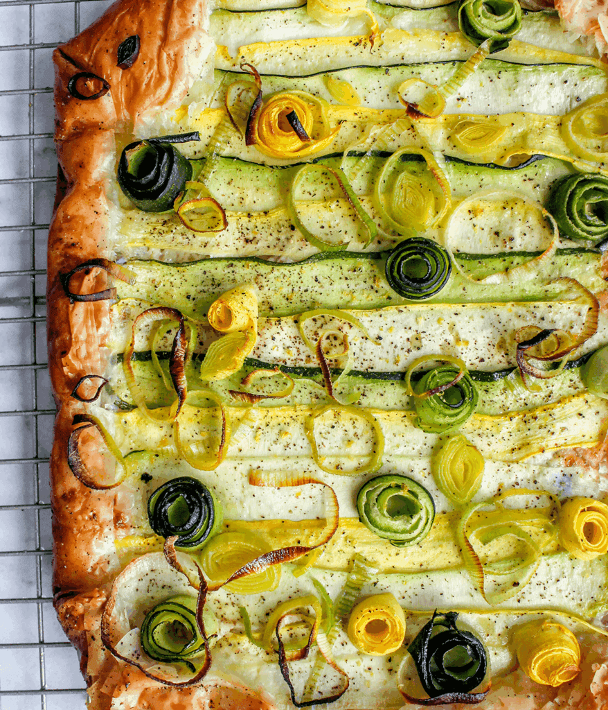 zucchini tart