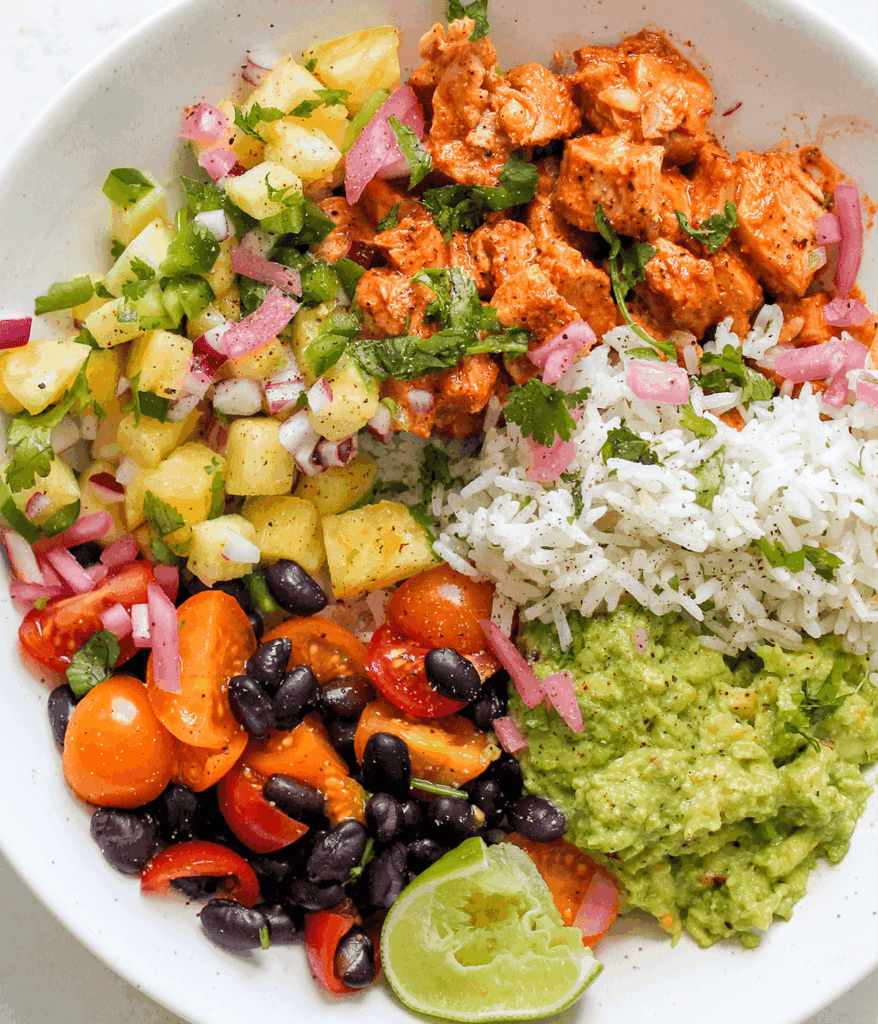 chipotle chicken bowls 
