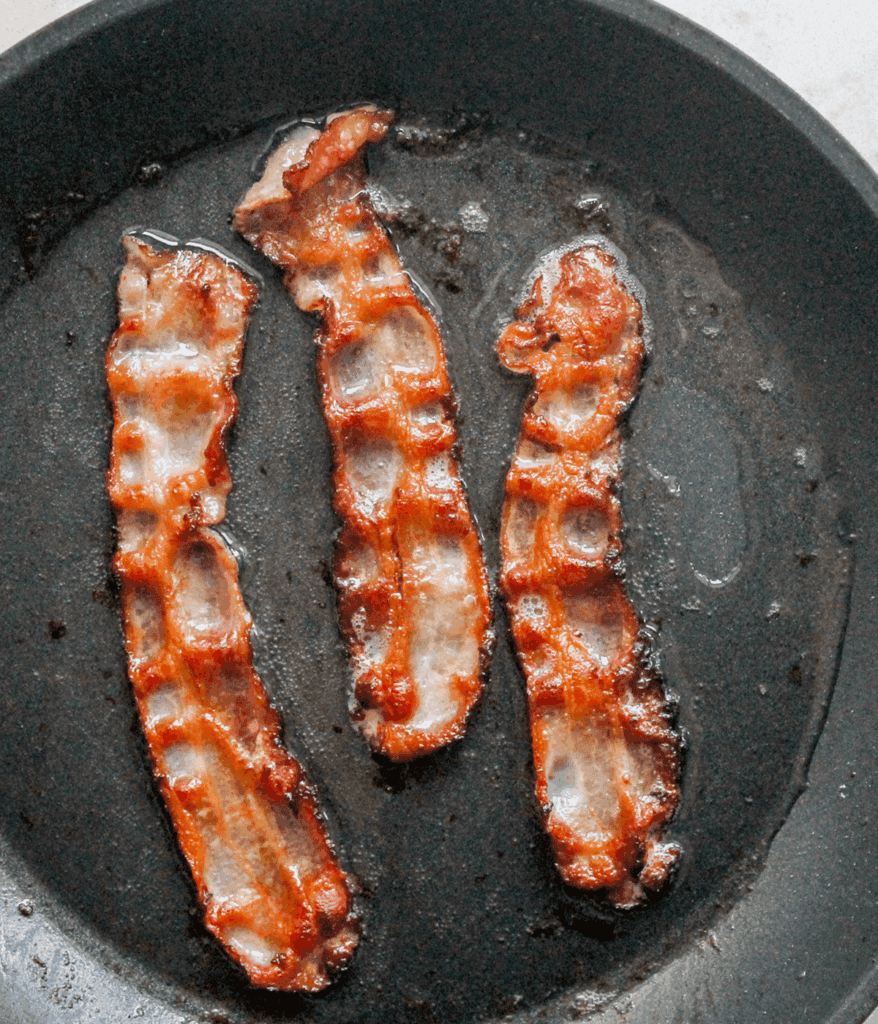 bacon for bacon ranch chicken sandwich