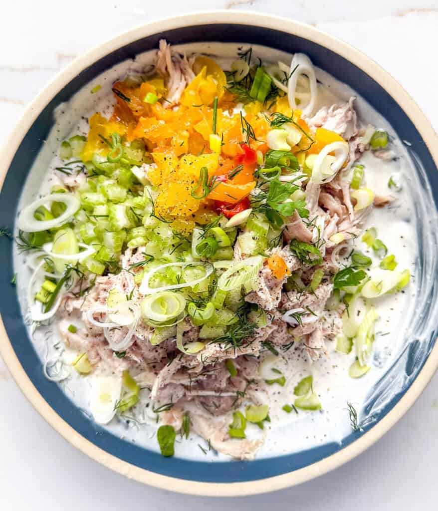 chicken salad for bacon ranch chicken sandwich