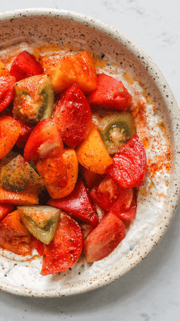 Whipped Feta, Tomato & White Bean Dip from above