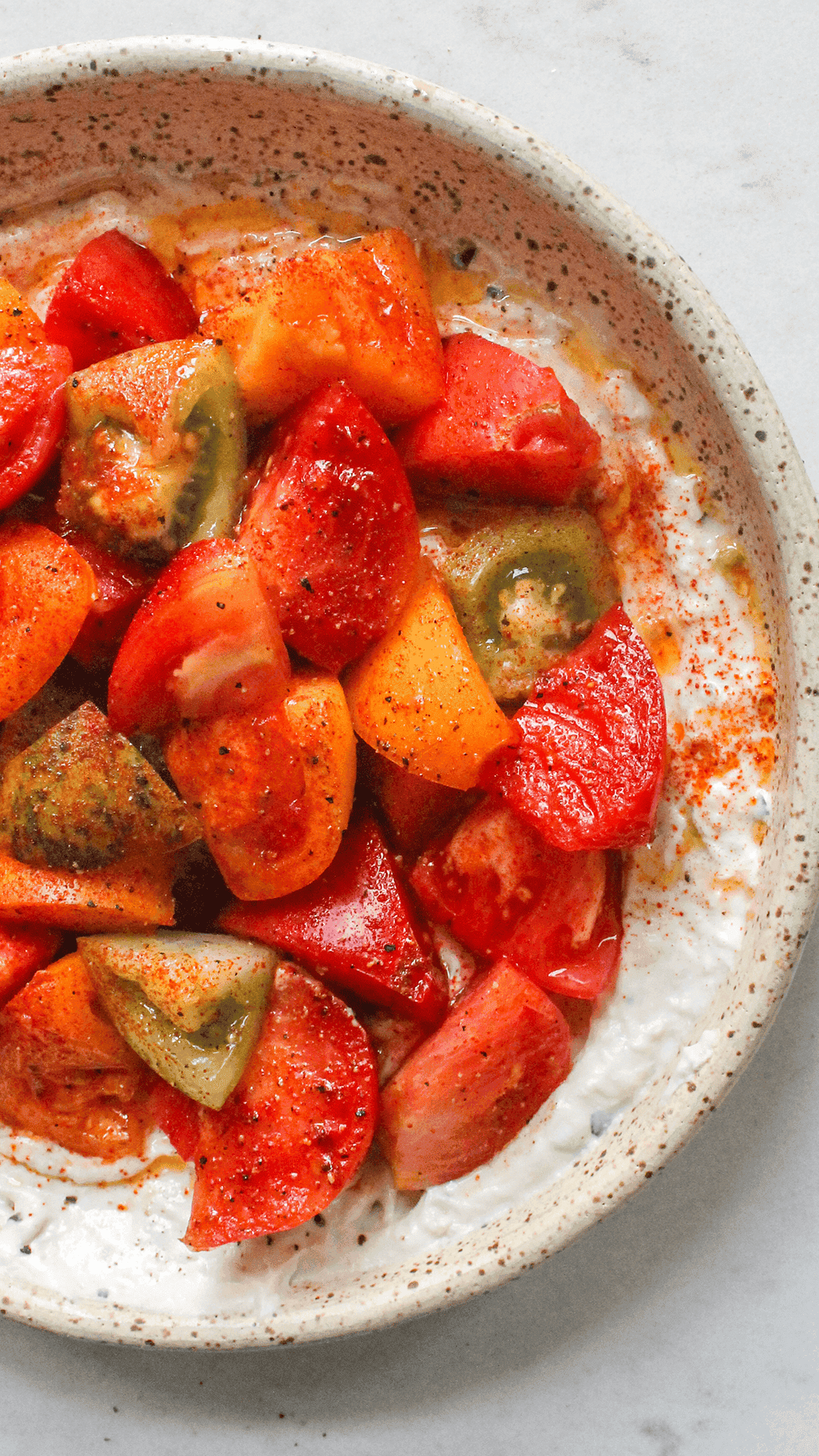 Whipped Feta, Tomato & White Bean Dip from above
