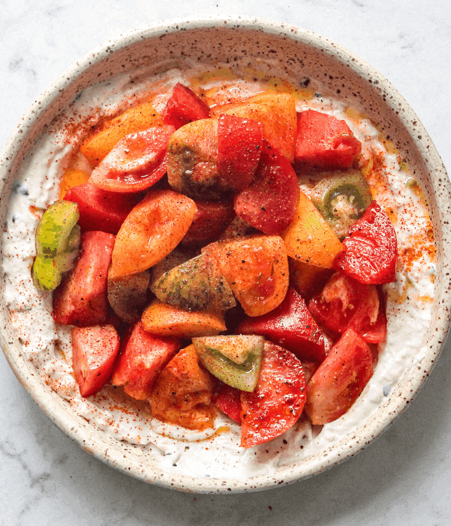 Whipped Feta, Tomato & White Bean Dip from above