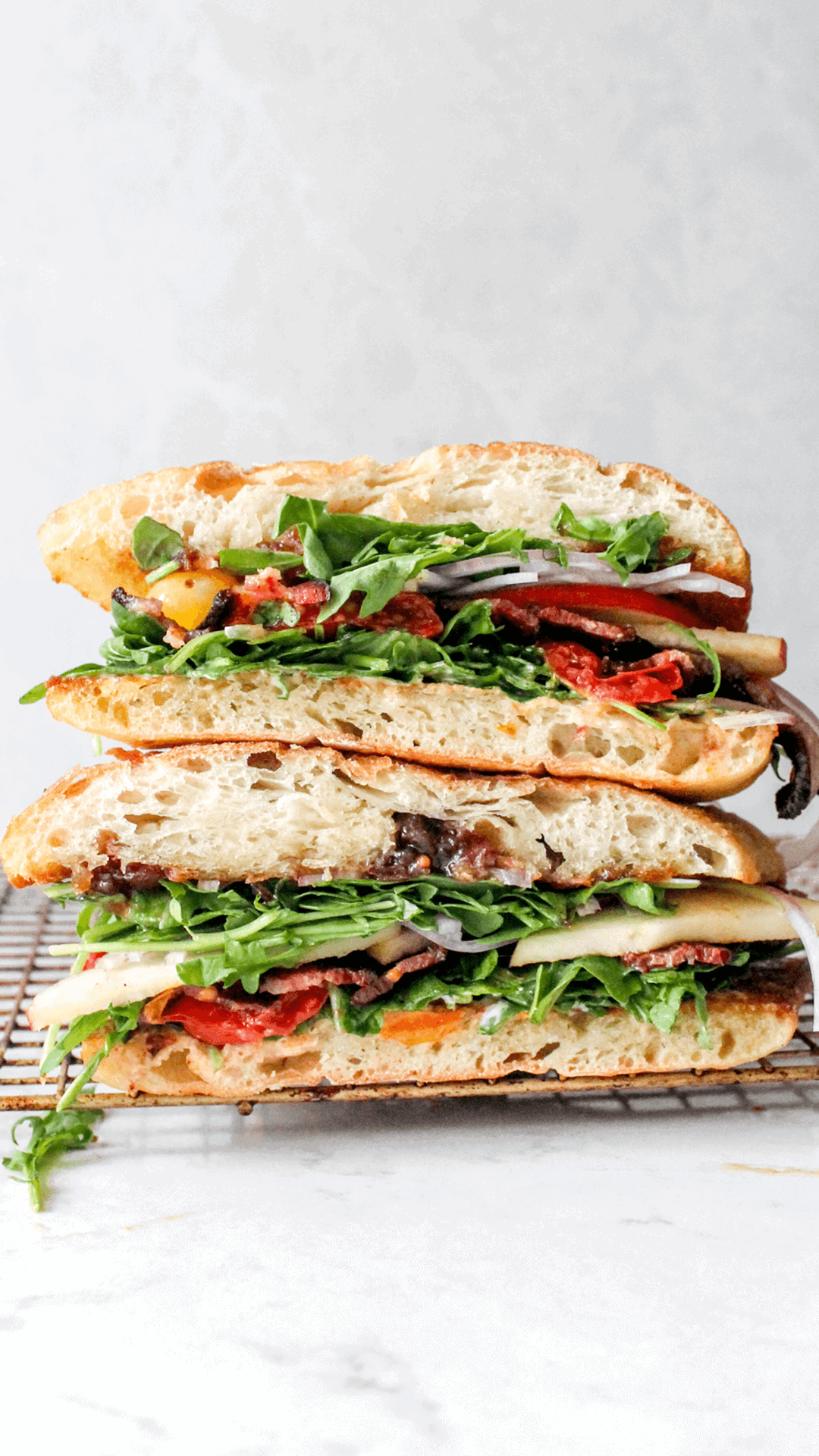 stacked fall blt