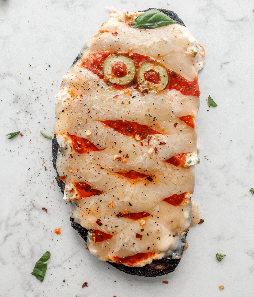 zombie high protein pizza toasts