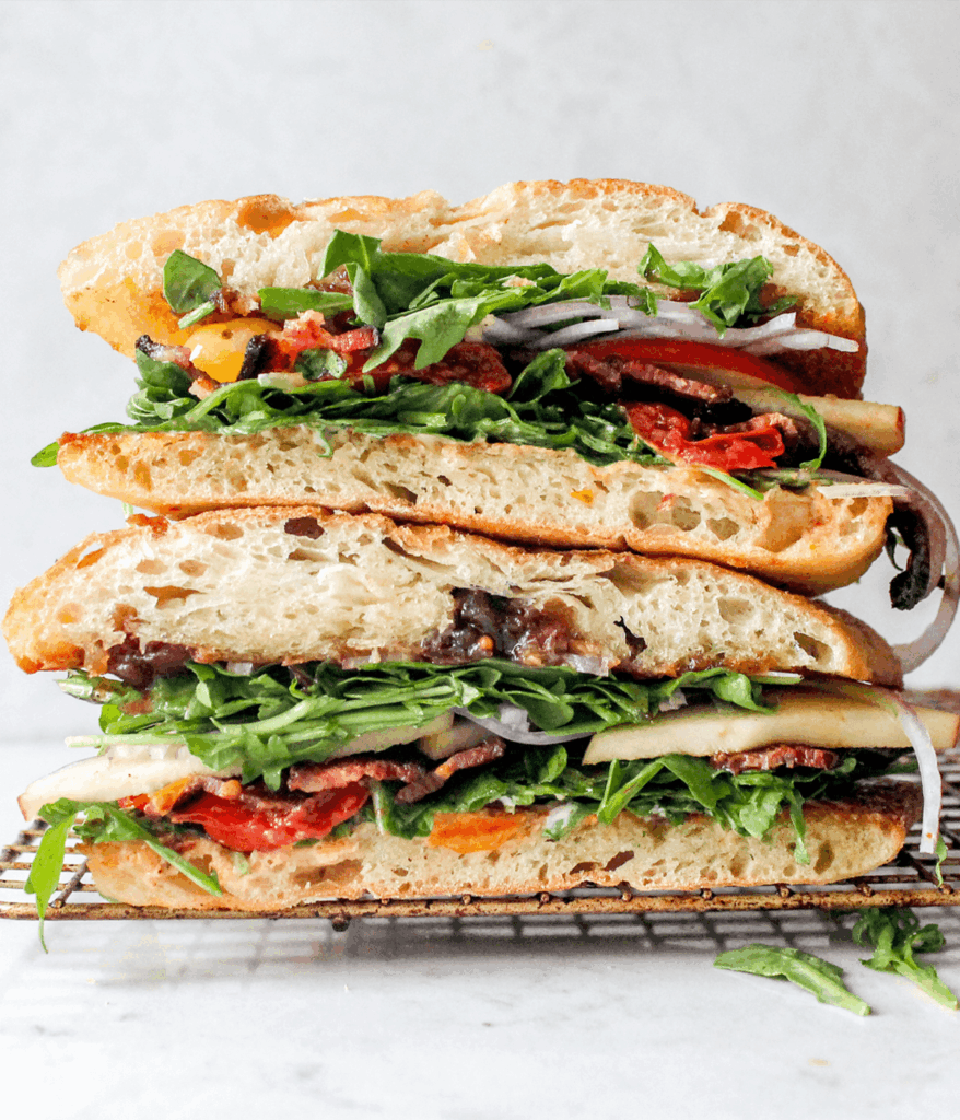stacked fall blt